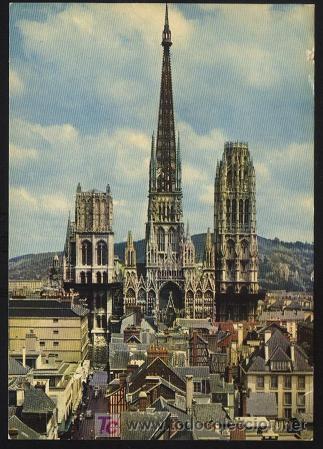 Postales: 1 postal- seine-maritime (rouen, normandie)) escrita y circulada en 1983