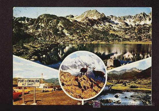 Postales: Postal d' ANDORRA: Andorra la Vella: 4 vistes (Apa num.61)