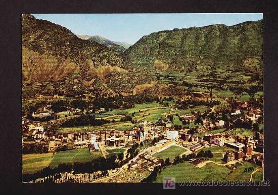 Postales: Postal d' ANDORRA:  Vista panoramica d' Andorra la Vella (APA num.S.157)