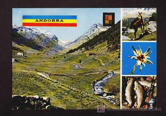Postales: Postal d' ANDORRA:  Vall d'Incles (Ed.Escudo de Oro num.4745)