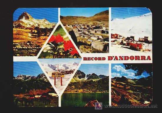 Postales: Postal d' ANDORRA: 7 vistes (APA num 3076)