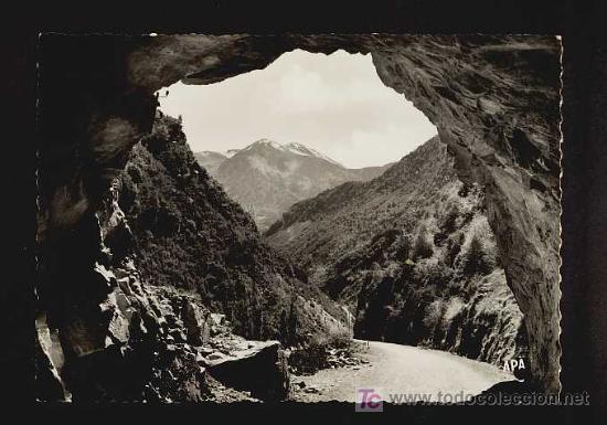 Postales: Postal d' ANDORRA: La Massana, Sortida tunel (APA num.509)