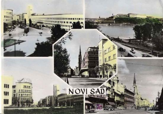 Postales: Novi Sad ( actual Serbia) - 1963