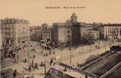 Postales: PERPIGNAN. PLACE DE LA VICTOIRE. - Foto 1