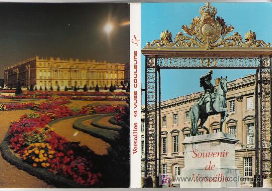 Postales: BONITO BLOQUE DE 14 POSTALES DE VERSALLES - Foto 1