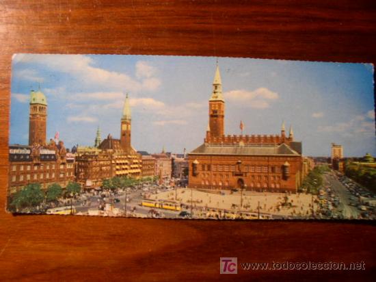 Postales: Copenhague: El ayuntamiento. Gran postal. - Foto 1