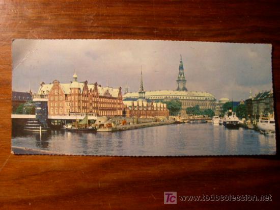 Postales: Copenhague: El canal en Chriastiansborg - Foto 1