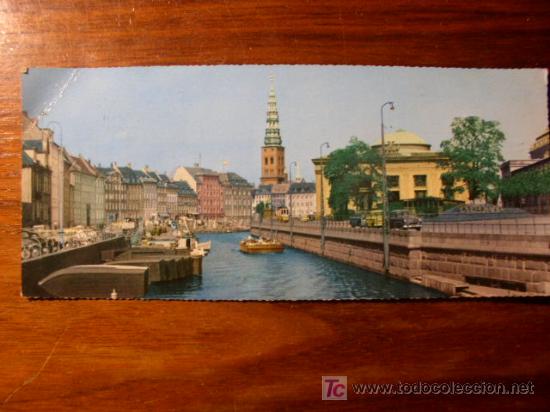 Postales: Copenhague: El canal de Frederiksholm - Foto 1