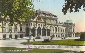 Postales: 7-1351. Vienna. Castillo Belvedere - Foto 1