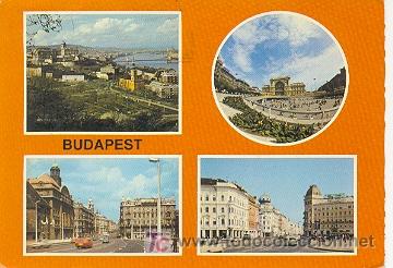 Postales: 7-1366. Postal Budapest. Hungria - Foto 1