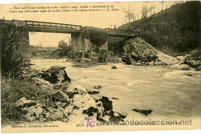 Postkarten: GARGILESSE, FRANCIA,    LES BORDS DE LA CREUSE  ,           P12841