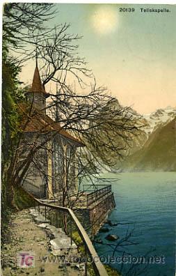 Postkarten: TELLSKAPELLE, SUIZA,    VISTAS ,           P12842