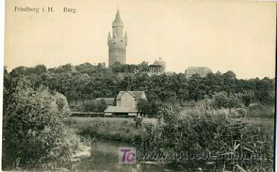 Cartoline: FRIEDBERG, ALEMANIA,  BURG         P12876