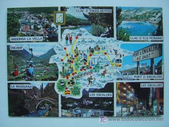 Postales: Postal ANDORRA - Foto 1
