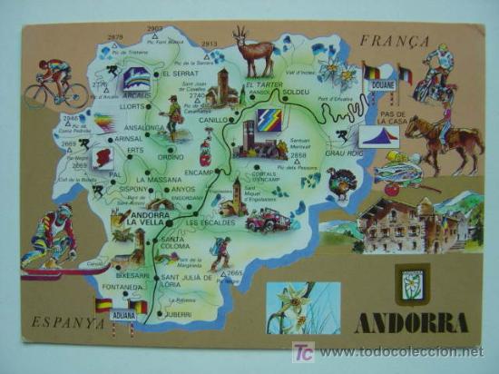 Postales: Postal ANDORRA - Foto 1