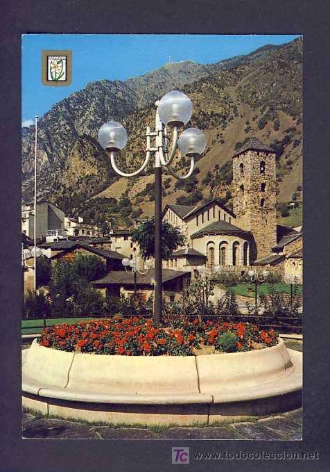 Postales: Postal d' ANDORRA: Pla&ccedil;a nova (Iscla num,31)