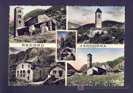 Postales: Postal d' ANDORRA: 5 vistes (APA num.11)