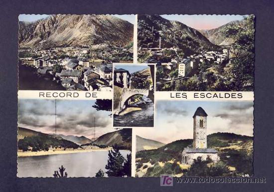Postales: Postal d' ANDORRA: 5 vistes (APA num.5)