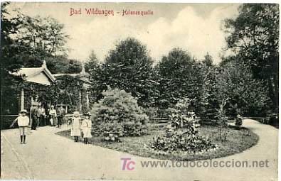 Postais: ALEMANIA,  BAD WILDUNGEN,  HELENENQUELLE,                  P13913