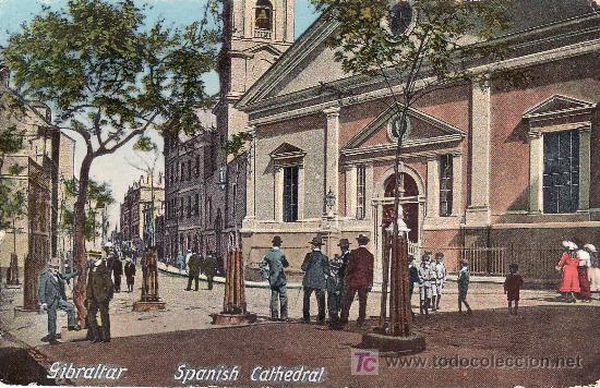 Postales: POSTAL DE GIBRALTAR. SPANISH CATHEDRAL. - Foto 1