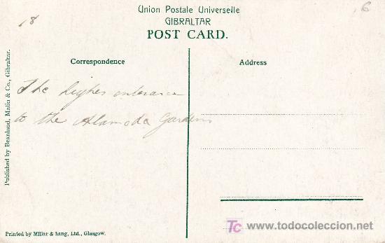 Postales: reverso postal - Foto 2