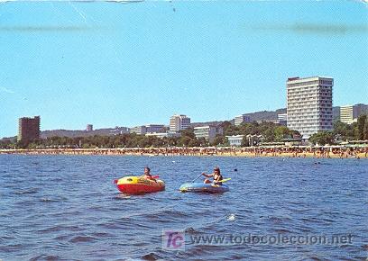 Postales: 7-1402. Postal Playa. Bulgaria - Foto 1