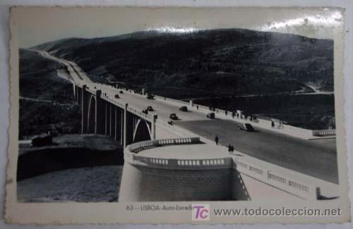 Postales: Postal de Lisboa Auto estrada - Foto 1