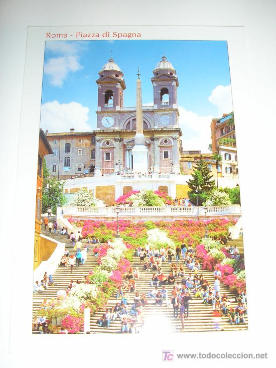 Postales: roma - plaza espa&ntilde;a-2003 - Foto 1
