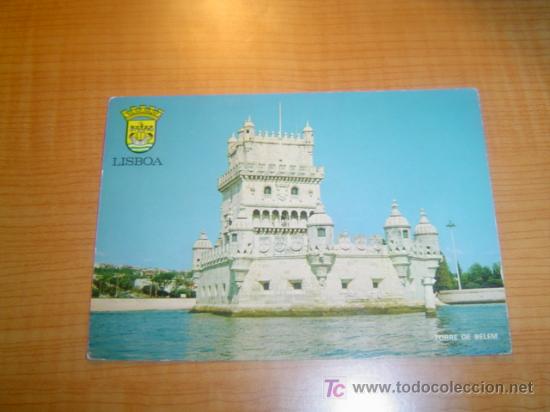 Postales: POSTAL LISBOA TORRE DE BELEM - Foto 1