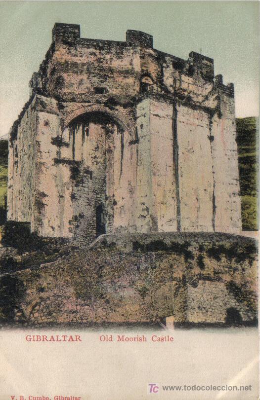 Postales: GIBRALTAR, ANTIGUO CASTILLO ARABE - Foto 1
