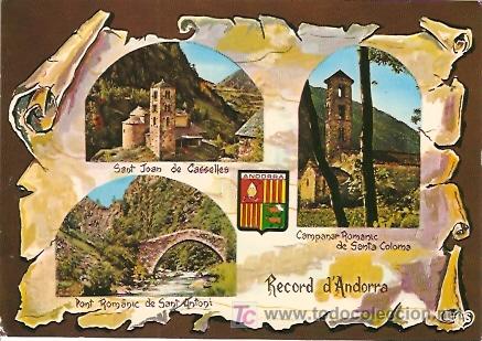 Postales: ANDORRA VARIAS VISTAS - Foto 1