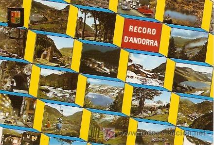 Postais: ANDORRA RECORD D'ANDORRA
