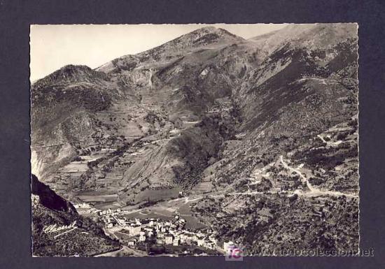 Postales: Postal d' ANDORRA: Sant Julia de L&ograve;ria, vista general (Claverol num.904)
