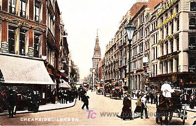 Postales: POSTAL DE LONDRES, CHEAPSIDE - Foto 1