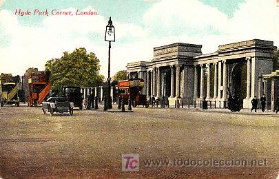 Postales: POSTAL DE LONDRES, HADE PARK CORNER - Foto 1