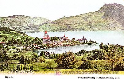 Postales: POSTAL DE SUIZA, SPIEZ - Foto 1
