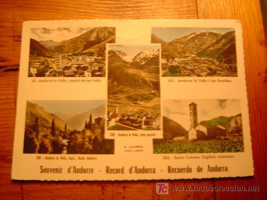 Postales: Postal de Andorra - Foto 1