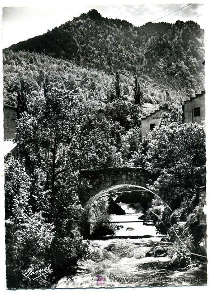 Postkarten: ANDORRA, VALLS D&acute;ANDORRA, LES ESCALDES, RIU MADRIU,             P20857