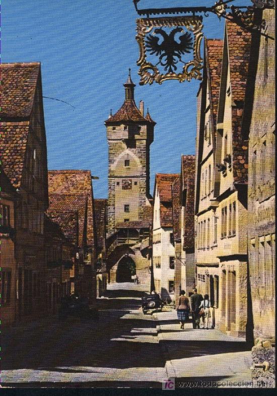 Postales: Postal Rothenburg ob der Tauber / Klingentor / Alemania