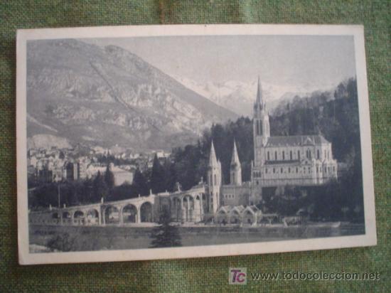 Postales: LOURDES. A&Ntilde;OS 40 - Foto 1