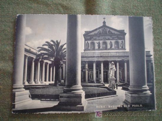 Postales: ROMA - BASILICA DE S. PAOLO - Foto 1