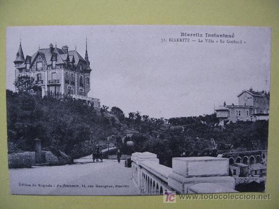 Postales: BIARRITZ - LA VILLA - Foto 1