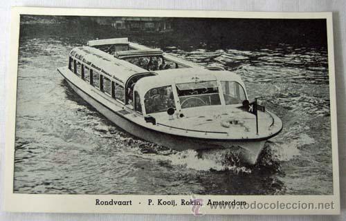 Postales: Postal ferry en los canales de Amsterdam - Foto 1
