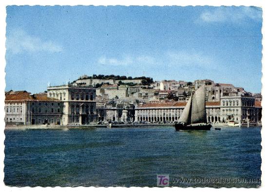 Postales: LISBOA - PLAZA DEL COMERCIO  F-32 - Foto 1
