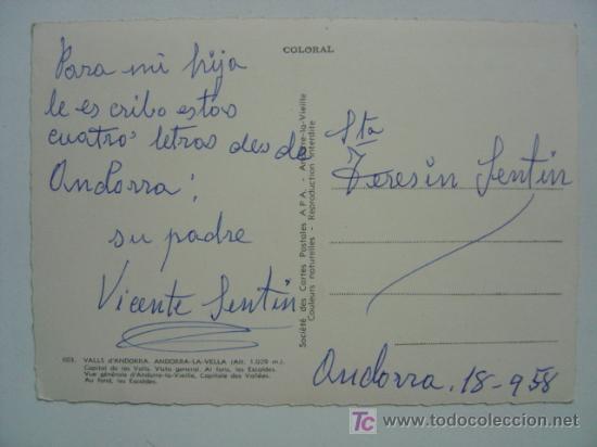 Postales: POSTAL ANDORRA - REF. J-922 - Foto 2