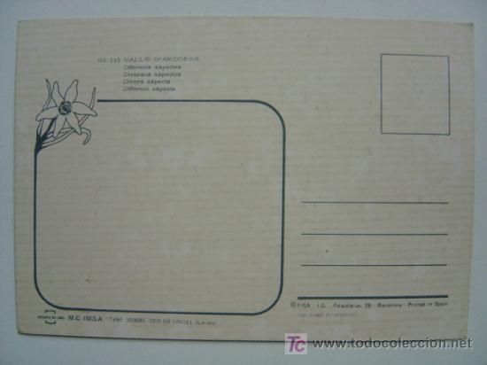Postales: POSTAL ANDORRA - REF. J-920 - Foto 2
