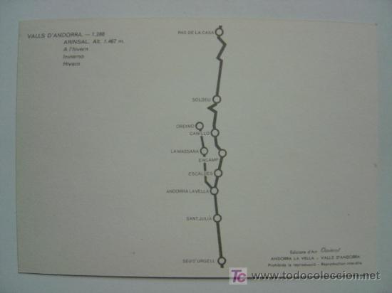 Postales: POSTAL ANDORRA - REF. J-900 - Foto 2