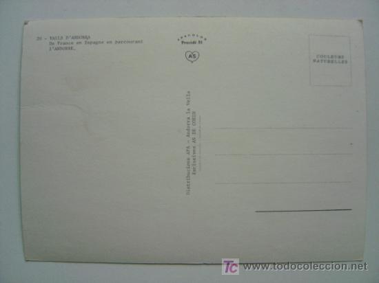 Postales: POSTAL ANDORRA - REF. J-882 - Foto 2