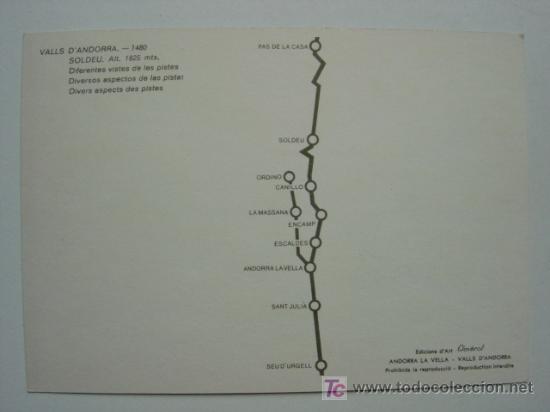 Postales: POSTAL ANDORRA - REF. J-878 - Foto 2
