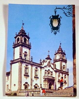 Postales: 476-VISEU.PORTUGAL-IGLESIA DE LA MISERICORDIA(ESTILO BARROCO).No circulada.